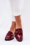 Mokasyny Model Mollan W-25 Bordo - Step in style
