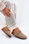 Sandał Klapki Model Selio M529 Khaki - Step in style