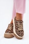 Buty Sportowe Model Tirvanis PL358 Brown Panterka - Step in style