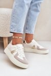 Buty Sportowe Model Goriette 8958 Beige - Step in style