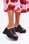 Sandał Klapki Model Kisoffi 8338-305 Black - Step in style