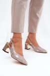 Sandały Model Vinceza 66733 Gold/Silver - Step in style