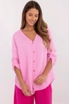 Koszula Damska Model DHJ-KS-25108.60P Pink - Italy Moda