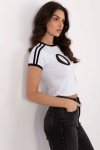 Tshirt Damski Model NM-TS-NG25218.83 White/Black - NM