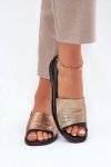 Baleriny Model Zazoo 1865 Gold/Black - Step in style