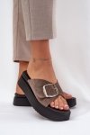 Sandał Klapki Model Zazoo 3019 Brown - Step in style