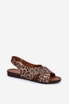 Sandały Model Zazoo 40407 Panterka Brown - Step in style