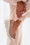 Sandały Model Artiker 56C2208 Dark Beige - Step in style