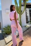 Spodnie Komplet Model Nicol 261795321 Pink - LaBalancia