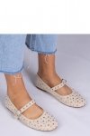 Baleriny Model Salos Q2561 Beige - PRIMO
