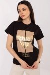 Tshirt Damski Model CLM-TS-1704.85 Black - Factory Price