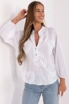 Bluzka Model TW-KS-BI-3145.67 White - Och Bella
