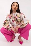 Koszula Damska Model LK-KS-509830-1.86 White/Pink - Lakerta