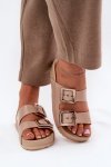Sandał Klapki Model Zaxy NN285092 Beige - Step in style