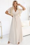 Sukienka Model 545-3 Beige - Numoco