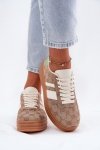 Buty Sportowe Model Ovivene BL607P Khaki - Step in style
