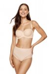 Biustonosz push up Biustonosz usztywniany Model  Bona B4 Beige - Gorteks