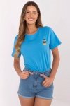 Tshirt Damski Model CLM-TS-1663.96 Blue - Factory Price