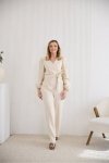 Spodnie Komplet Model M387/6 Beige - La Aurora