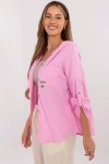 Koszula Damska Model DHJ-KS-25157.87 Pink - Italy Moda