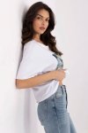 Tshirt Damski Model MI-TS-M3221-1.20P White - Italy Moda