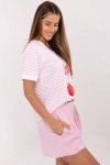 Bluzka Model MI-BZ-M6312-3.77 Fluo Pink - Italy Moda