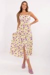 Sukienka Model MI-SK-23817-3.96 Light Yellow - Italy Moda