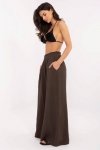 Spodnie Damskie Model MI-SP-2563.84 Dark Brown - Italy Moda