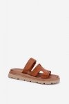 Sandał Klapki Model Zazoo 40440 Brown - Step in style
