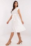 Sukienka Model DHJ-SK-13583.18 Ecru - Italy Moda