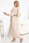 Sukienka Model Serena 462-5 Dark Beige - Numoco
