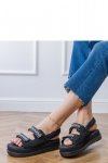 Sandały Model Jenisej PL367 Black - PRIMO