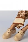 Sandał Klapki Model Ferina DM617 Beige - PRIMO