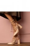 Czółenka Model Ferida H10045 Beige - PRIMO