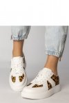 Buty Sportowe Model Toris NN622 White/Panterka - PRIMO