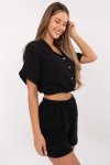 Szorty Damskie Model MO-SN-ST108.12 Black - Italy Moda