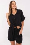 Koszula Damska Model MO-KS-F071.00 Black - Italy Moda