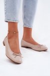 Baleriny Model Maciejka P6800-04 Beige - Step in style