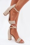 Sandały Model Asdine 23SD35-5945 Beige - Step in style