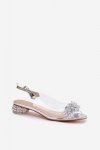 Sandały Model DA MR51-709 Silver - Step in style