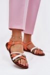 Sandały Model Sergio Leone SK090H Orange - Step in style