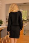 Sukienka Komplet Model Dallas Black  - Mirale