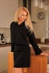 Sukienka Komplet Model Dallas Black  - Mirale