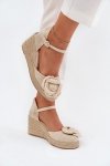 Sandały Model Ismilea C-684 Beige - Step in style
