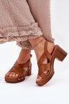 Sandały Model Zazoo 1081 Brown - Step in style