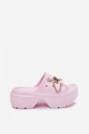 Sandał Klapki Model Ivoriel M567 Pink - Step in style