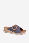 Sandał Klapki Model Inblu RV000012 Blue - Step in style