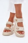 Sandały Model Luvira 25SD42-8959 Beige - Step in style