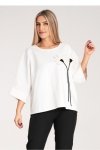 Bluzka Model M1118 White - Figl