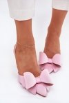 Szpilki Model Eklevia UC-158 Pink - Step in style
